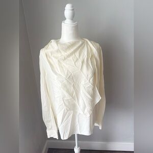 Theory Ivory Blouse